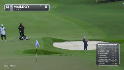 Rory McIlroy | Round 2 | 13th hole | Shot 3 | 2025 TOUR Championship