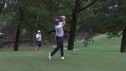 Jerry Kelly | Round 4 | 18th hole | Shot 1 | 2025 Tradition