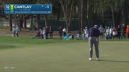 Patrick Cantlay | Round 1 | 12th hole | Shot 5 | 2026 Valspar