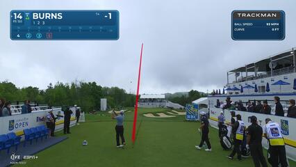 Sam Burns | Round 1 | 14th hole | Shot 1 | 2025 RBC Canadian