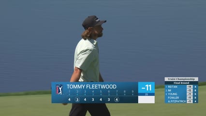 Tommy Fleetwood | Round 4 | 7th hole | Shot 4 | 2026 Truist Championship