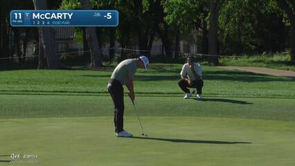 Matt McCarty | Round 2 | 11th hole | Shot 4 | 2025 THE CJ CUP