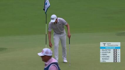 Maverick McNealy | Round 3 | 4th hole | Shot 3 | 2025 BMW Championship