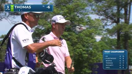 Justin Thomas | Round 2 | 3rd hole | Shot 3 | 2026 Truist Championship