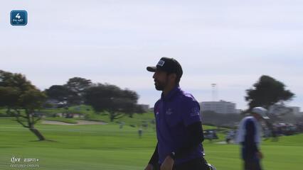 Matthieu Pavon | Round 1 | 4th hole | Shot 5 | 2025 Farmers