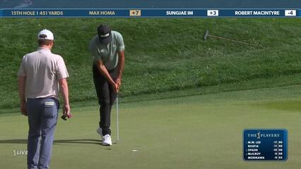 Max Homa | Round 2 | 15th hole | Shot 4 | 2025 THE PLAYERS