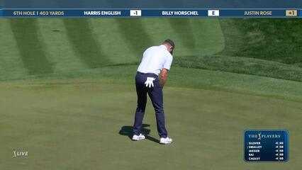 Justin Rose | Round 1 | 6th hole | Shot 4 | 2025 THE PLAYERS
