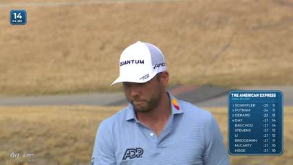 Sam Burns | Round 4 | 14th hole | Shot 3 | 2026 The American Express