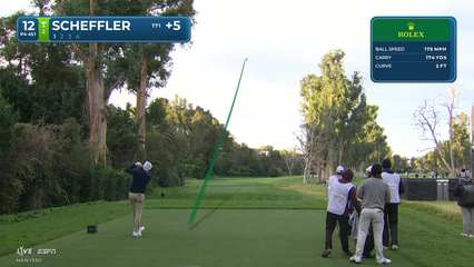 Scottie Scheffler | Round 1 | 12th hole | Shot 1 | 2026 The Genesis