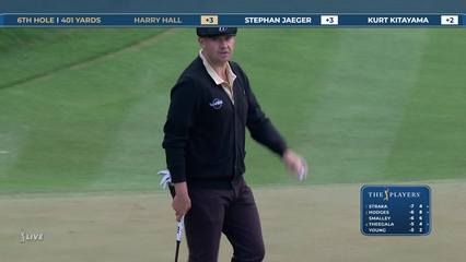 Harry Hall | Round 2 | 6th hole | Shot 3 | 2026 THE PLAYERS