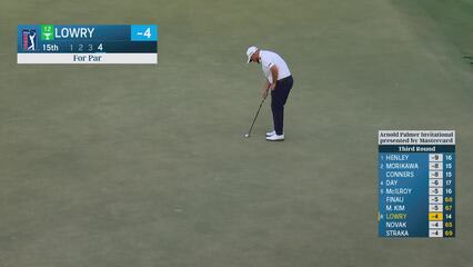 Shane Lowry | Round 3 | 15th hole | Shot 4 | 2025 Arnold Palmer Invitational