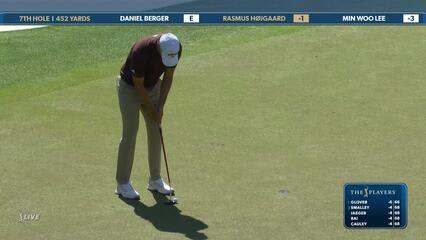 Rasmus Hojgaard | Round 1 | 7th hole | Shot 5 | 2025 THE PLAYERS