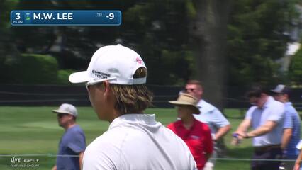 Min Woo Lee | Round 2 | 3rd hole | Shot 2 | 2025 Rocket Classic