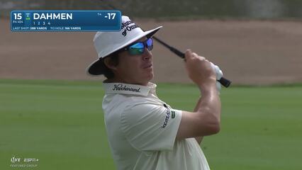 Joel Dahmen | Round 4 | 15th hole | Shot 2 | 2025 Mexico Open
