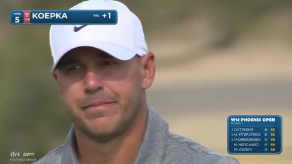 Brooks Koepka | Round 1 | 5th hole | Shot 4 | 2026 WM Phoenix Open