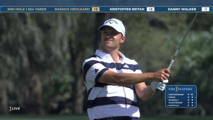 Rasmus Hojgaard | Round 1 | 2nd hole | Shot 4 | 2026 THE PLAYERS