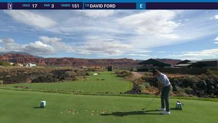 David Ford | Round 1 | 17th hole | Shot 1 | 2025 Bank of Utah