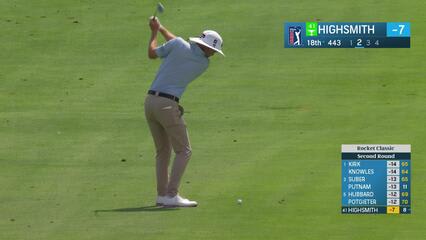 Joe Highsmith | Round 2 | 18th hole | Shot 2 | 2025 Rocket Classic