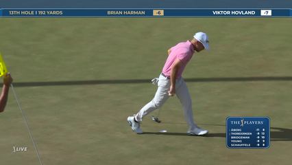 Brian Harman | Round 3 | 13th hole | Shot 3 | 2026 THE PLAYERS