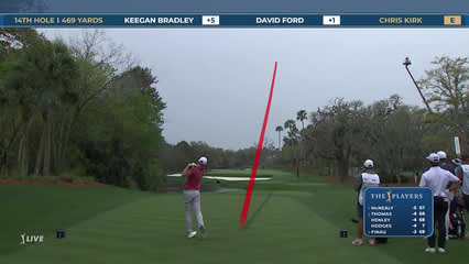 Chris Kirk | Round 1 | 14th hole | Shot 1 | 2026 THE PLAYERS