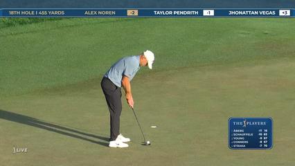 Alex Noren | Round 2 | 18th hole | Shot 4 | 2026 THE PLAYERS