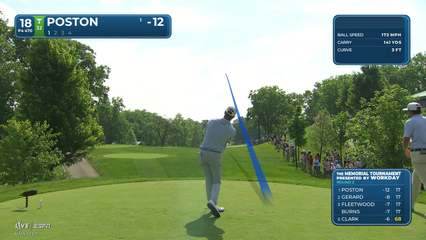 Ryan Gerard | Round 3 | 18th hole | Shot 1 | 2026 the Memorial