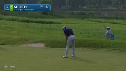 Jordan Spieth | Round 4 | 2nd hole | Shot 4 | 2026 John Deere