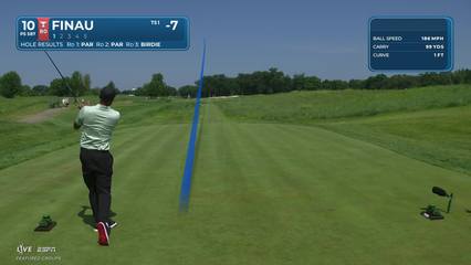 Tony Finau | Round 4 | 10th hole | Shot 1 | 2026 John Deere