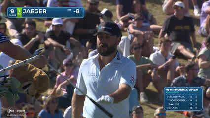 Stephan Jaeger | Round 4 | 9th hole | Shot 3 | 2026 WM Phoenix Open