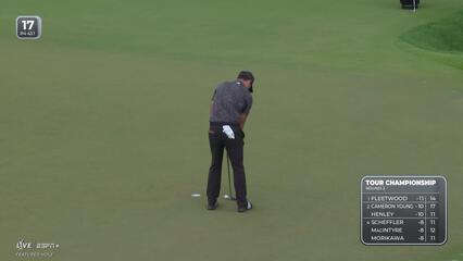 Nick Taylor | Round 2 | 17th hole | Shot 4 | 2025 TOUR Championship