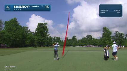 Rory McIlroy | Round 3 | 4th hole | Shot 2 | 2025 Zurich Classic