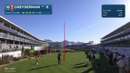 Max Greyserman | Round 1 | 16th hole | Shot 1 | 2026 WM Phoenix Open