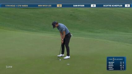 Min Woo Lee | Round 4 | 11th hole | Shot 5 | 2025 THE PLAYERS
