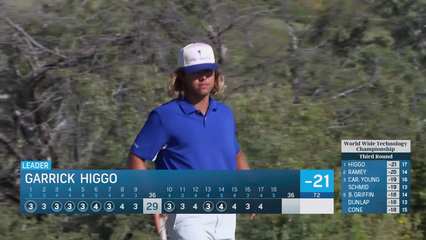 Garrick Higgo | Round 3 | 17th hole | Shot 4 | 2025 World Wide Technology