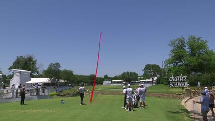 Matti Schmid | Round 2 | 16th hole | Shot 1 | 2025 Charles Schwab