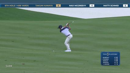 Takumi Kanaya | Round 1 | 6th hole | Shot 2 | 2026 THE PLAYERS