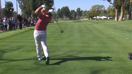 Jon Rahm | 2023 Genesis | Round 4 | 2nd hole | Shot 1