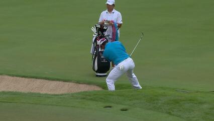 Hideki Matsuyama | Round 3 | 6th hole | Shot 3 | 2025 TOUR Championship