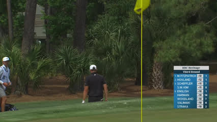 Ludvig Åberg | Round 3 | 3rd hole | Shot 3 | 2026 RBC Heritage