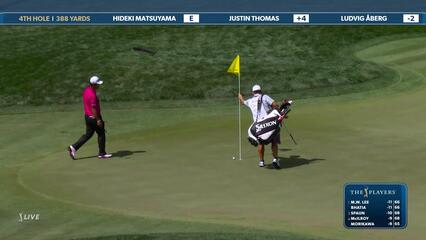 Hideki Matsuyama | Round 2 | 4th hole | Shot 5 | 2025 THE PLAYERS