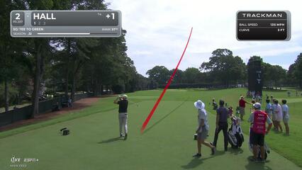 Harry Hall | Round 1 | 2nd hole | Shot 1 | 2025 TOUR Championship