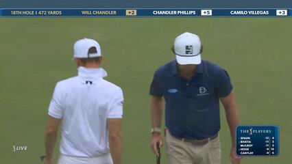 Will Chandler | Round 4 | 18th hole | Shot 4 | 2025 THE PLAYERS