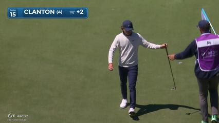 Luke Clanton | Round 2 | 15th hole | Shot 3 | 2025 Valspar