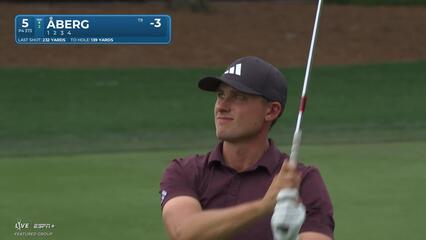 Ludvig Åberg | Round 3 | 5th hole | Shot 2 | 2025 Arnold Palmer Invitational