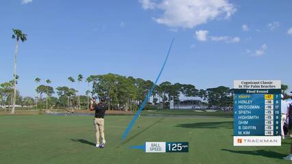 Jake Knapp | Round 4 | 8th hole | Shot 2 | 2025 Cognizant Classic