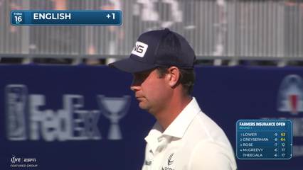 Harris English | Round 1 | 16th hole | Shot 3 | 2026 Farmers