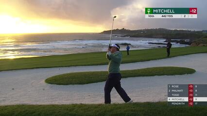 Keith Mitchell | 2023 AT&T Pebble Beach | Round 4 | 10th hole | Shot 2