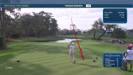 Takumi Kanaya | Round 4 | 16th hole | Shot 1 | 2026 THE PLAYERS