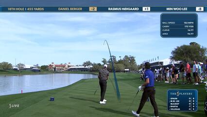 Daniel Berger | Round 2 | 18th hole | Shot 1 | 2025 THE PLAYERS