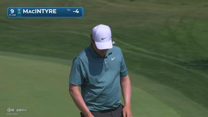 Robert MacIntyre | Round 3 | 9th hole | Shot 5 | 2025 RBC Canadian
